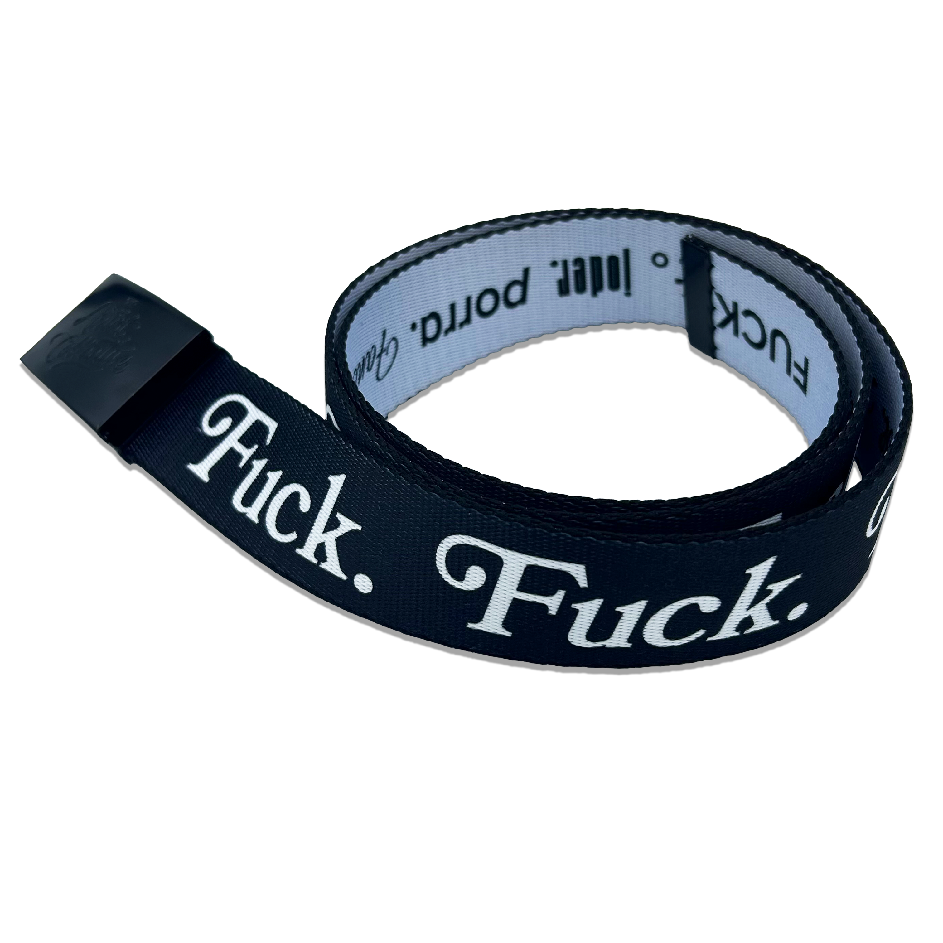 Fuck. Web Belt – The Artist Collective