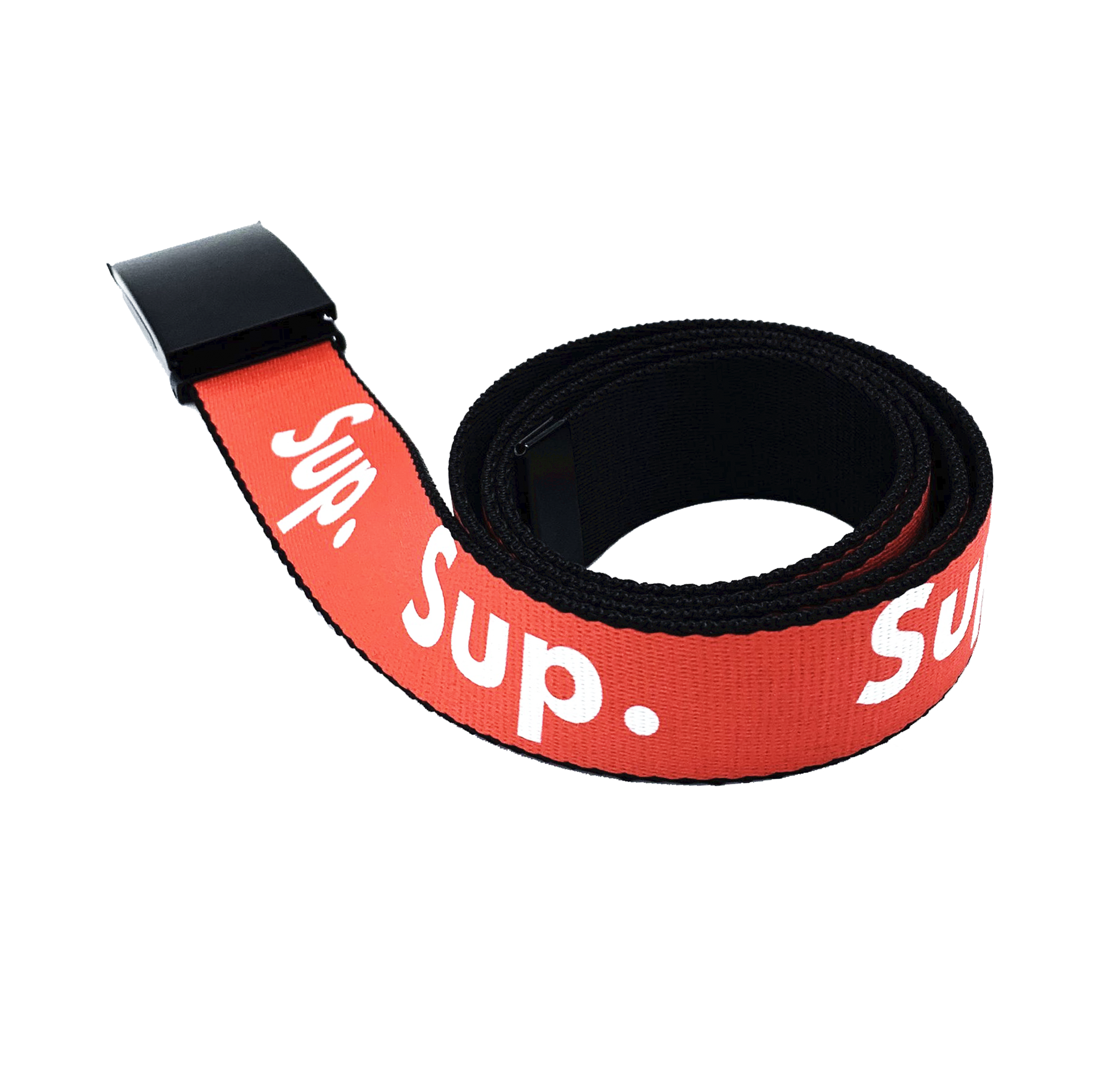 Sup. Red Web Belt – Collective Artist The