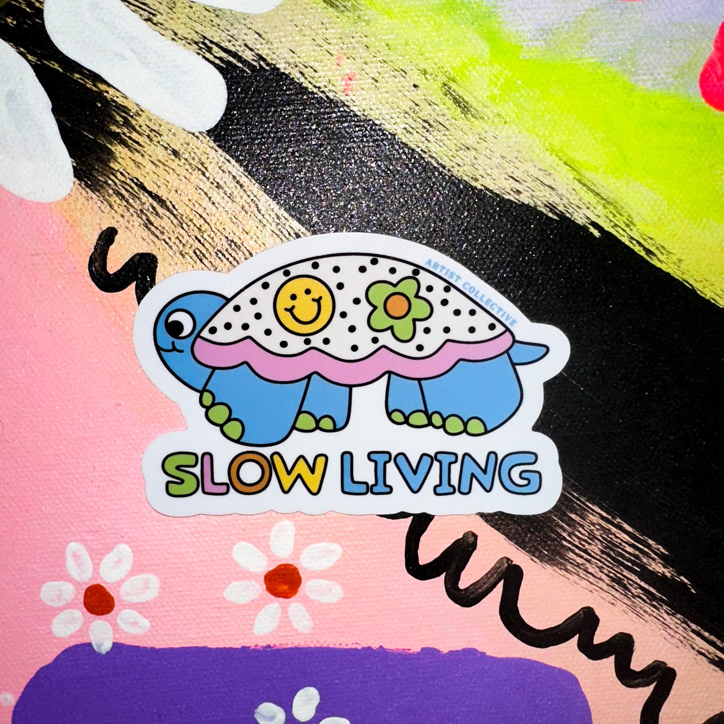 Slow Living Sticker