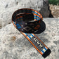 Diamond Geo Pattern Web Belt