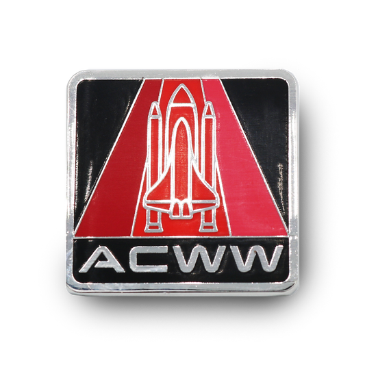 ACWW Shuttle Enamel Pin
