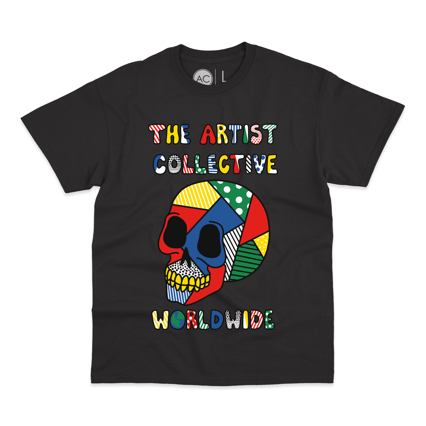 ACWW Color Skull Tee Shirt