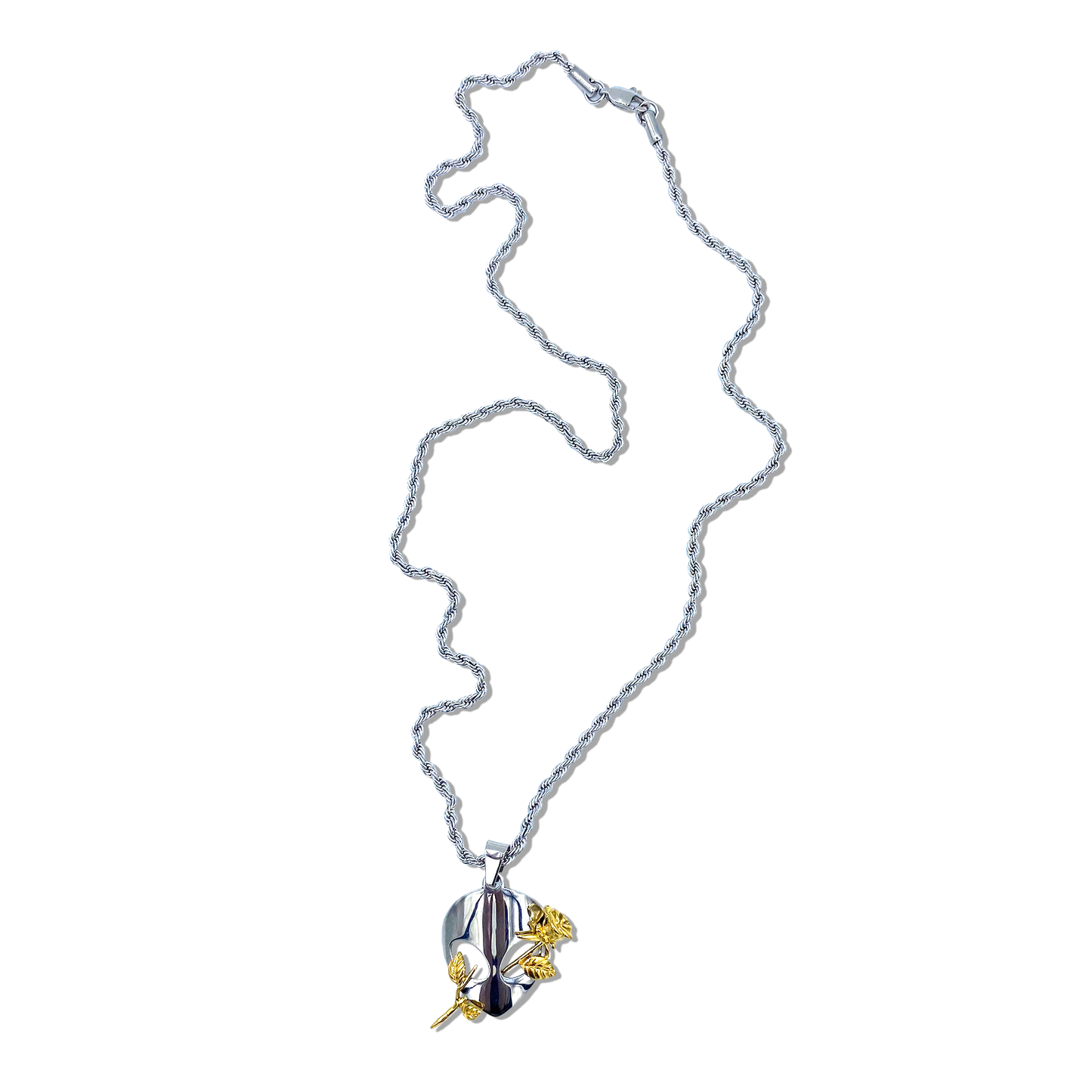 Alien Rose Chain Necklace