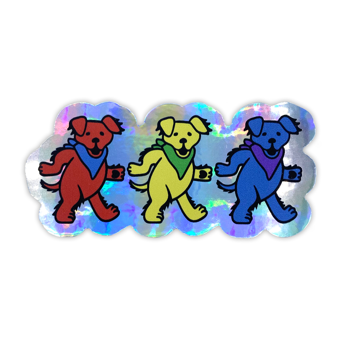 Doggos Holographic Sticker