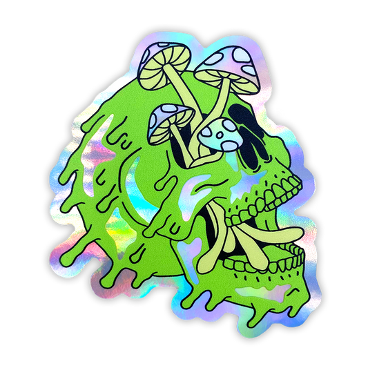 Melt Your Face Holo Sticker