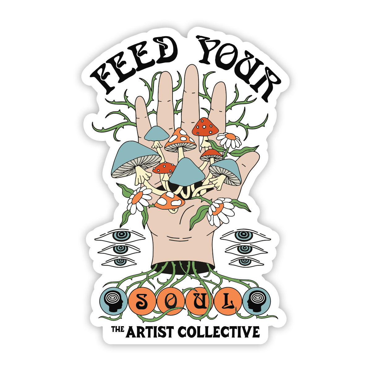 Feed Your Soul Sticker