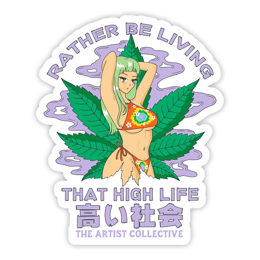 High Life Sticker