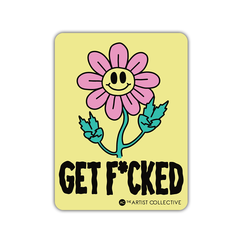 Get F*cked Flower Magnet