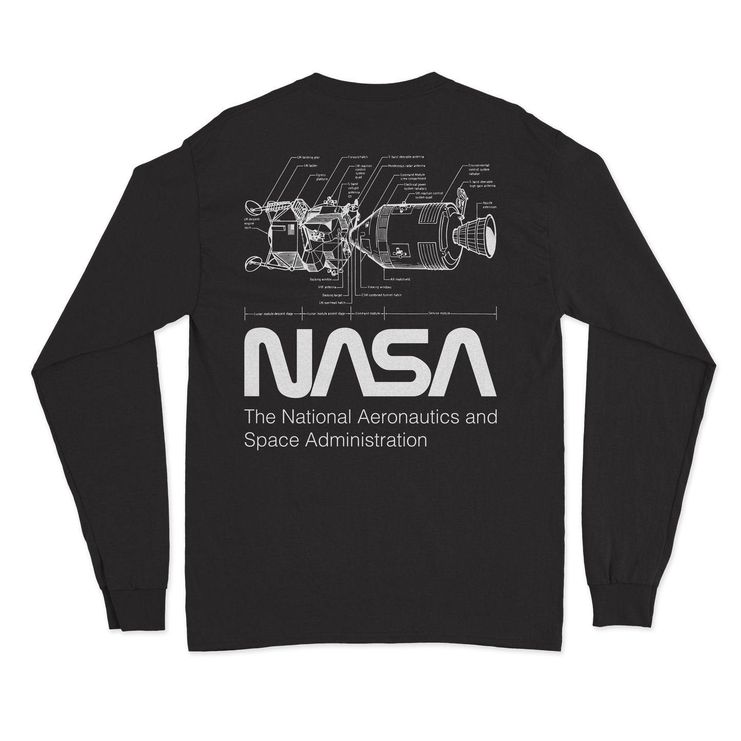 NASA Dock Long Sleeve Tee Shirt