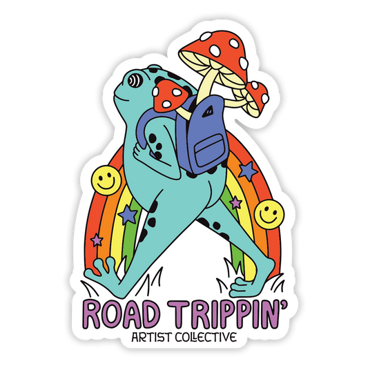 Road Trippin Sticker