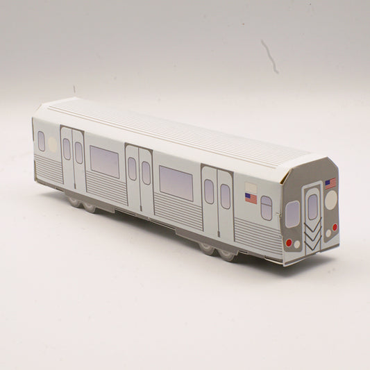 3-D Paper Train