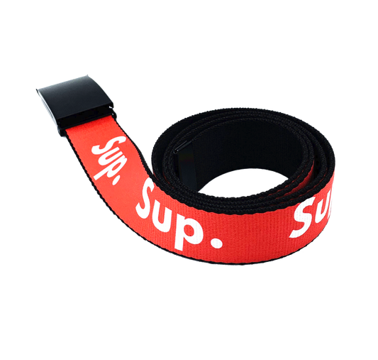 Sup. Red Web Belt